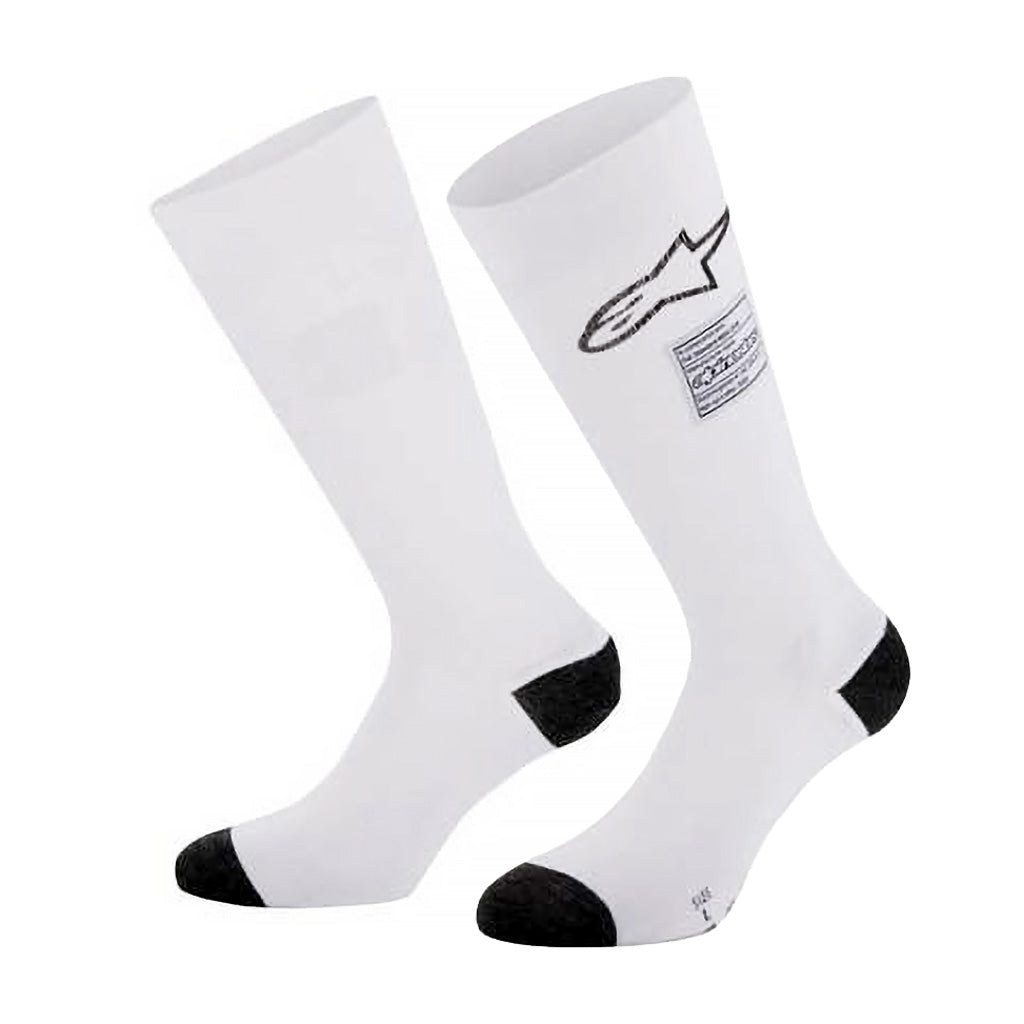 alpinestars-zx-v4-nomex-socks-white