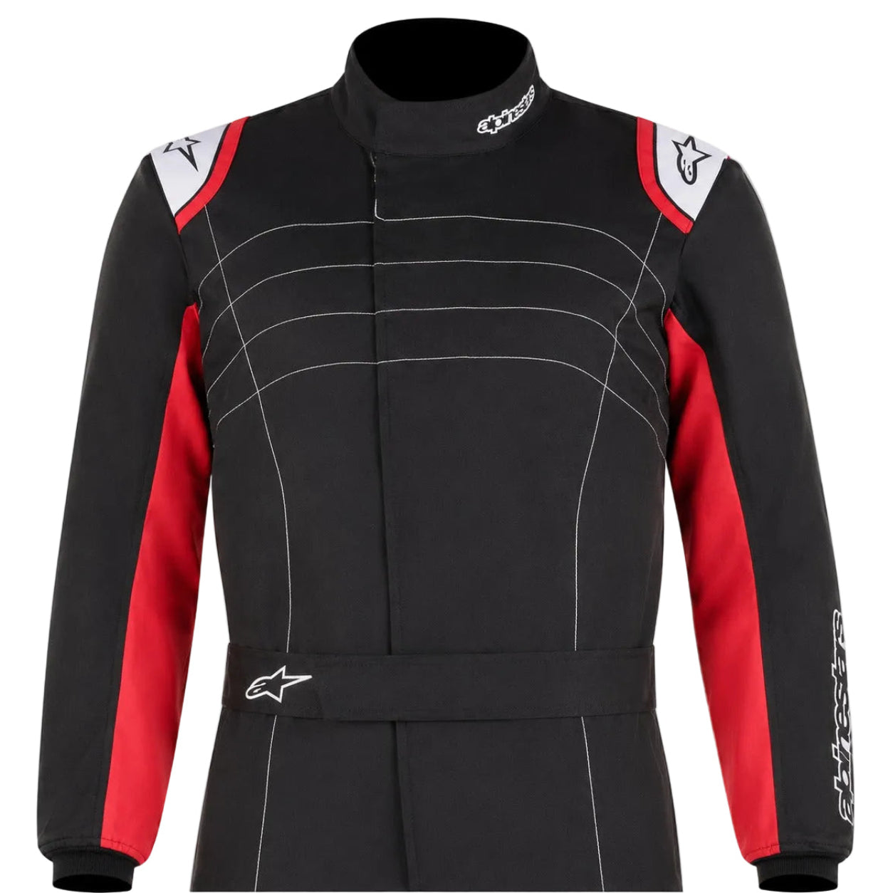 Alpinestars KMX-9 V3 Kart Racing Suit in black and red