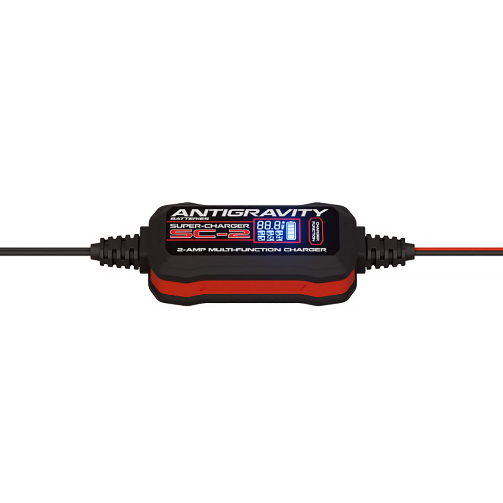 SC-2 charger maintaining a motorcycle lithium battery in winter mode