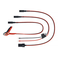 Thumbnail for SC-4 charger kit contents including clamps, pigtail, and user manual