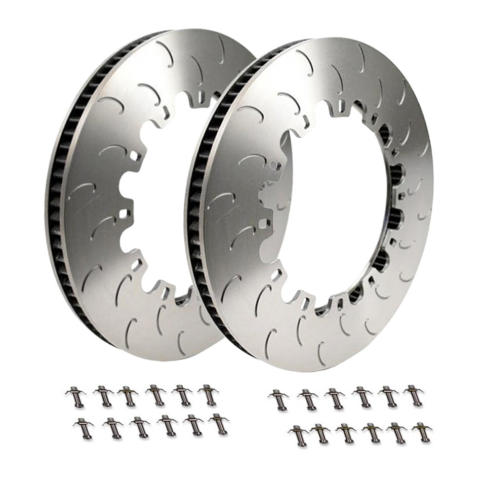 AP Racing 410mm Front Replacement Rotor Discs Porsche GT Cars