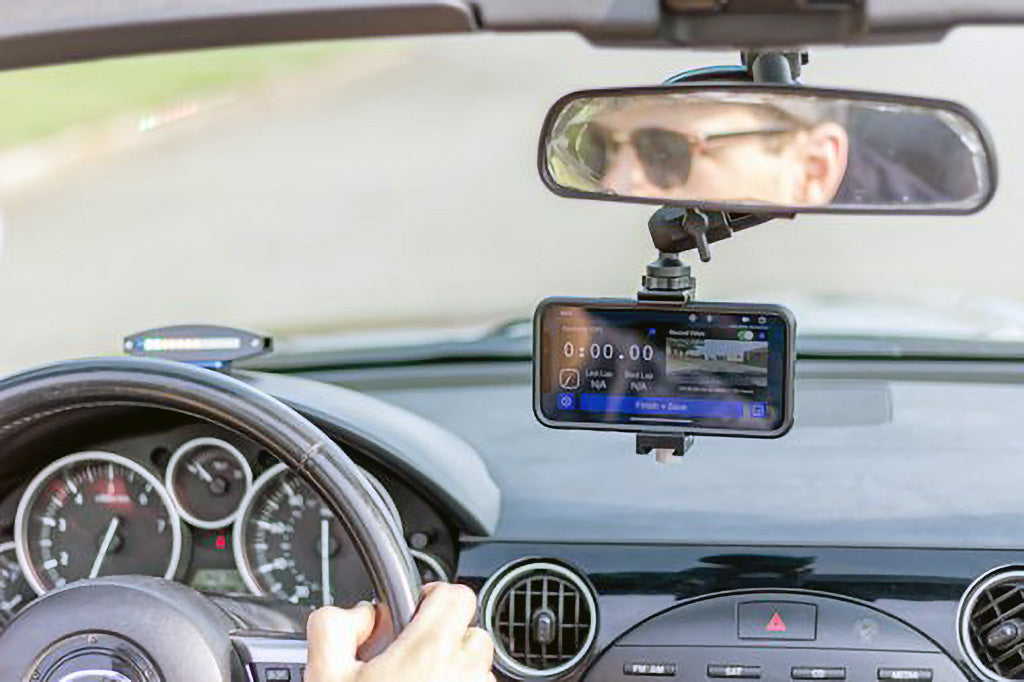 Apex Pro smartphone suction cup mount rearview camera