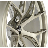 Thumbnail for Closeup of BBS FI-R Evo wheel in white gold for McLaren 720S