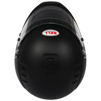 Thumbnail for Bell BR8 Sport matte black full face helmet top view showing air intake vents image
