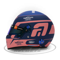 Thumbnail for Bell HP77 2024 Alex Albon 1:2 Mini Helmet