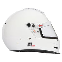 Thumbnail for Bell GP2 Youth Sport white youth racing helmet right side profile-image