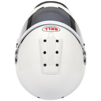 Thumbnail for Bell GP2 Youth Sport white youth racing helmet top view-image