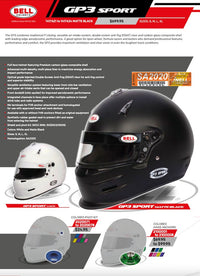 Thumbnail for Bell GP.3 Sport Helmet SA2020 - Competition Motorsport