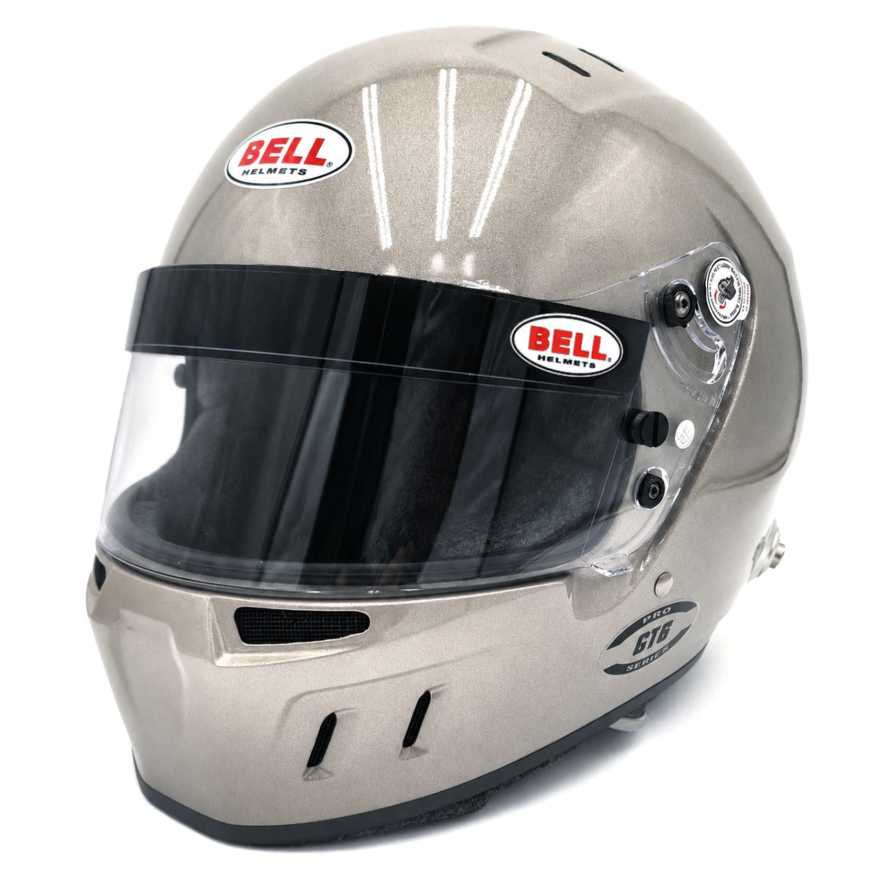 bell car racing helmets GP2 Youth Kart and Auto Helmet SFI 24.1, SFI 24.1 | White Matte Black Bell XD7 Ultra Carbon FIA
