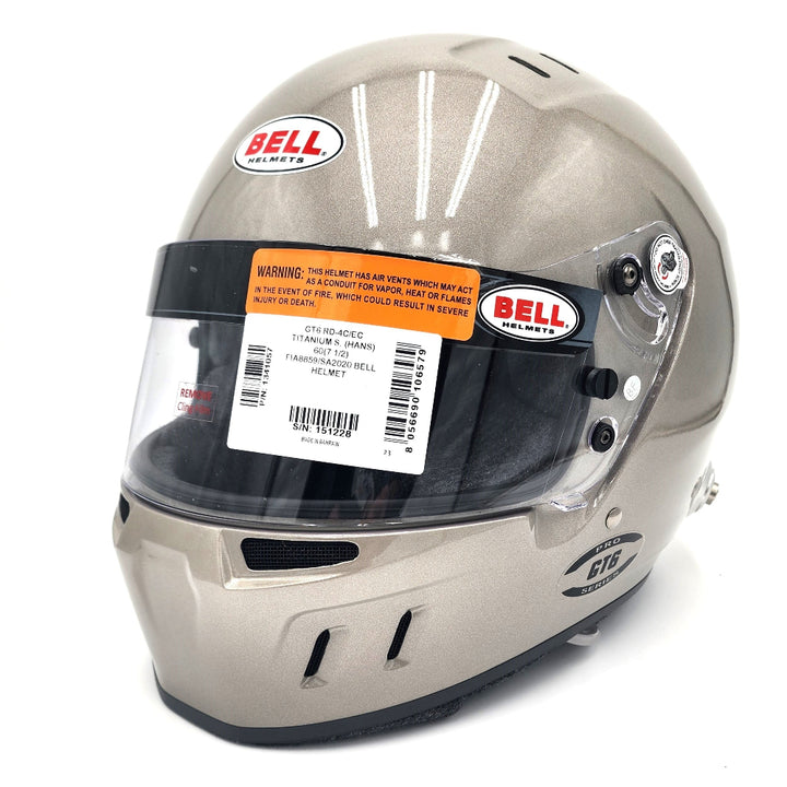 Bell GT6 RD 4C Racing Helmet Titanium Sale @ Competition Motorsport