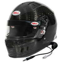 Thumbnail for Bell GT6 Ultra Carbon helmet front view with integrated communication system image