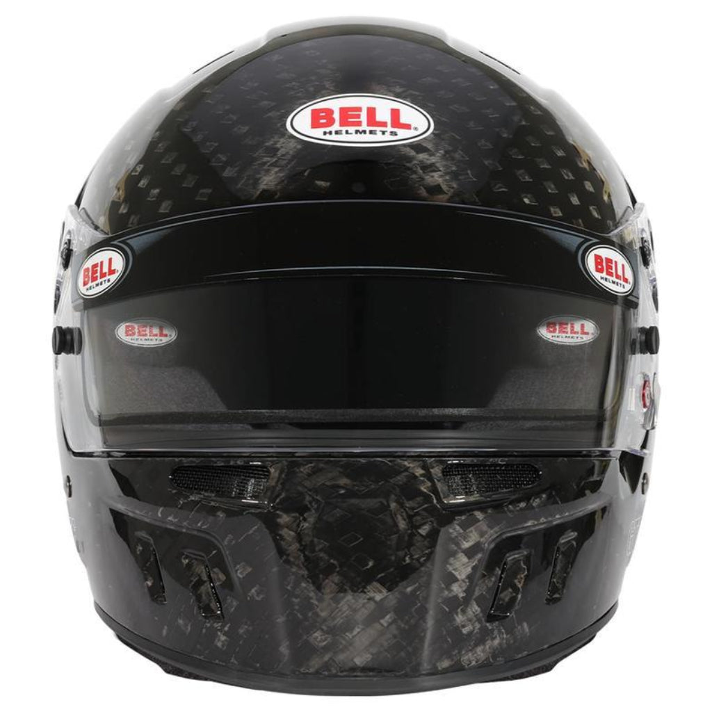 Bell GT6 ULTRA Carbon helmet front view with visor closed image