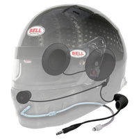 Thumbnail for Bell GT6 Ultra Carbon helmet internal communication wiring and speaker layout image