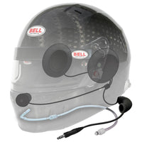 Thumbnail for Bell GT6 RD ULTRA-4C Carbon helmet internal communication wiring and speaker layout image