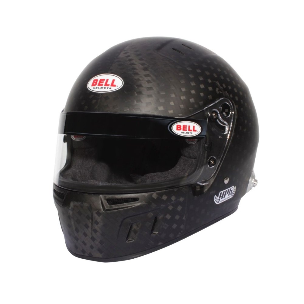 Bell HP6 8860-2018 RD-4C/EC Carbon Fiber Helmet with Built-in Earcup Speakers /Hydration - Competition Motorsport
