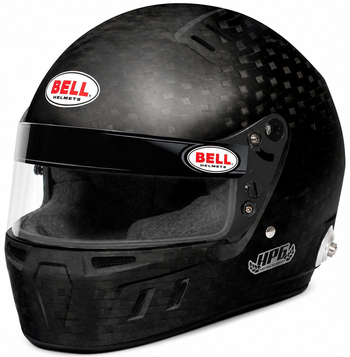 Bell HP6 RD-4C/EC FIA 8860-2018 carbon fiber racing helmet with clear visor