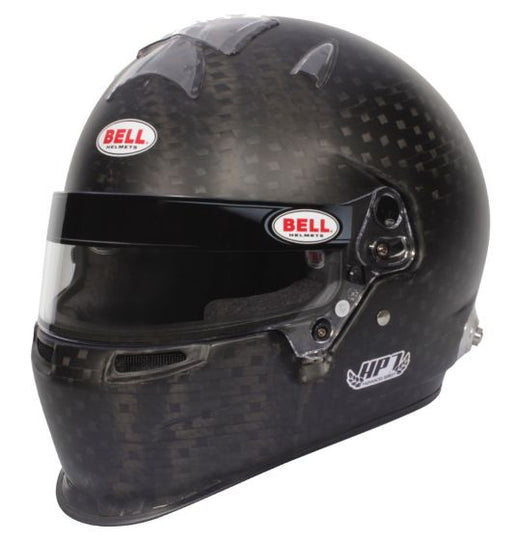 Bell HP7 Carbon Helmet With Duckbill Spoiler - FIA8860 | Free HP Bag, Dark Grey Lining