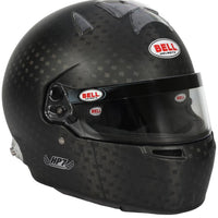 Thumbnail for Bell HP7 EVO IV carbon helmet left side profile showing shell and visor hardware image