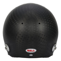 Thumbnail for Bell HP7 EVO IV carbon helmet rear view showing carbon weave and rear hardware image
