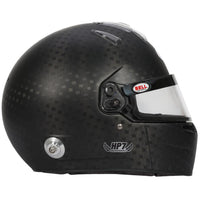 Thumbnail for Bell HP7 EVO IV carbon helmet right side profile with HANS anchor image