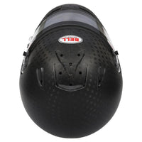 Thumbnail for Bell HP7 EVO IV carbon helmet top view showing ventilation duct layout image