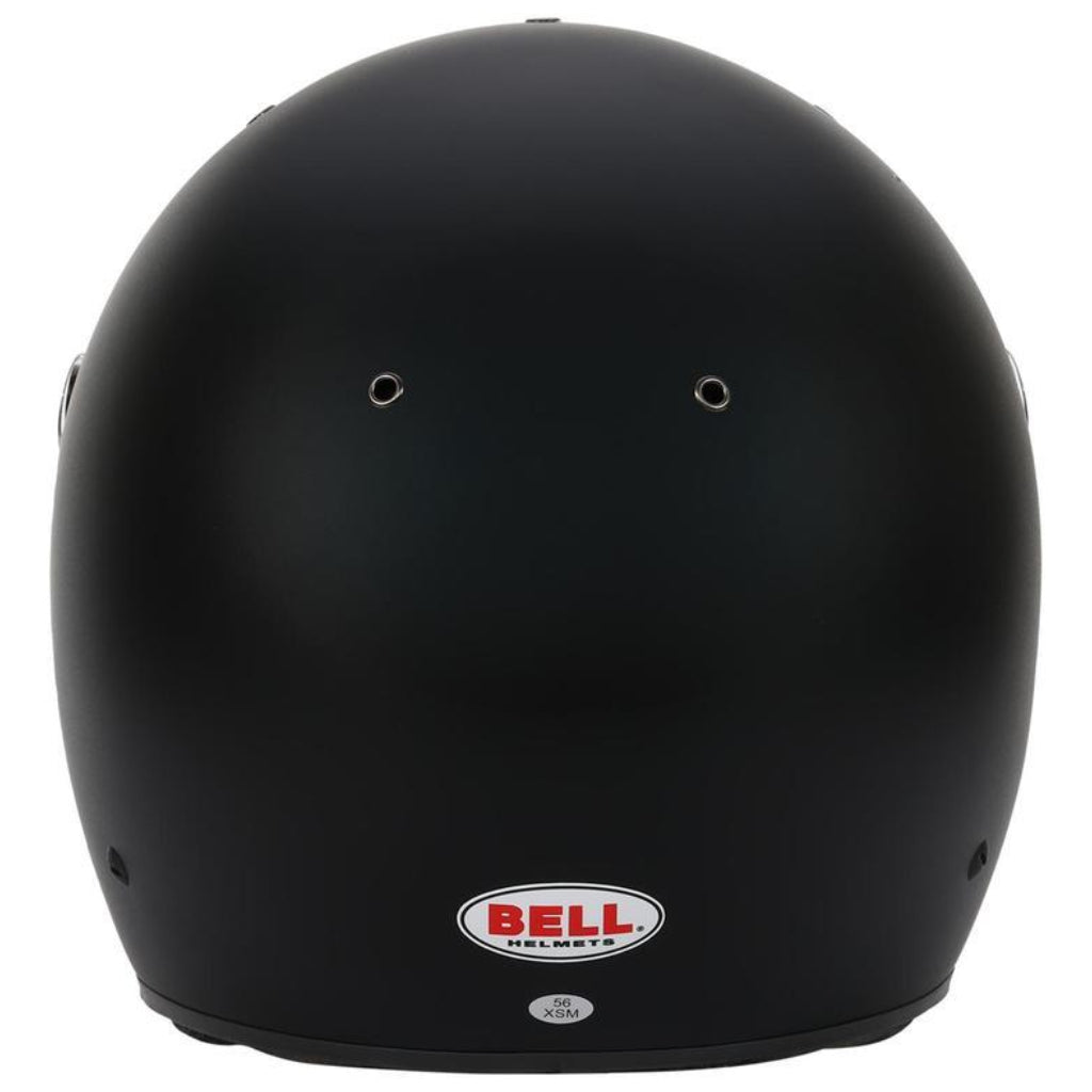Bell K1 Sport matte black helmet rear view