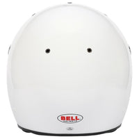 Thumbnail for Bell K1 Sport white full face helmet rear view with Bell logo image