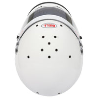 Thumbnail for Bell K1 Sport white full face helmet top view showing air vent layout image