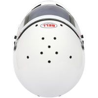 Thumbnail for Top view showing ventilation of Bell KC7-CMR Pro white helmet