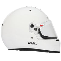 Thumbnail for Bell KC7-EV CMS Pro White helmet right side profile with KC7-EV Pro marking