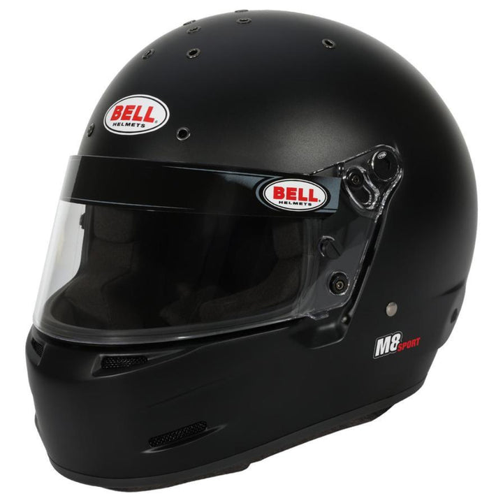 Bell M8 SPORT Multi-Purpose Racing Helmet - Snell SA2025, Snell SA2025 | White