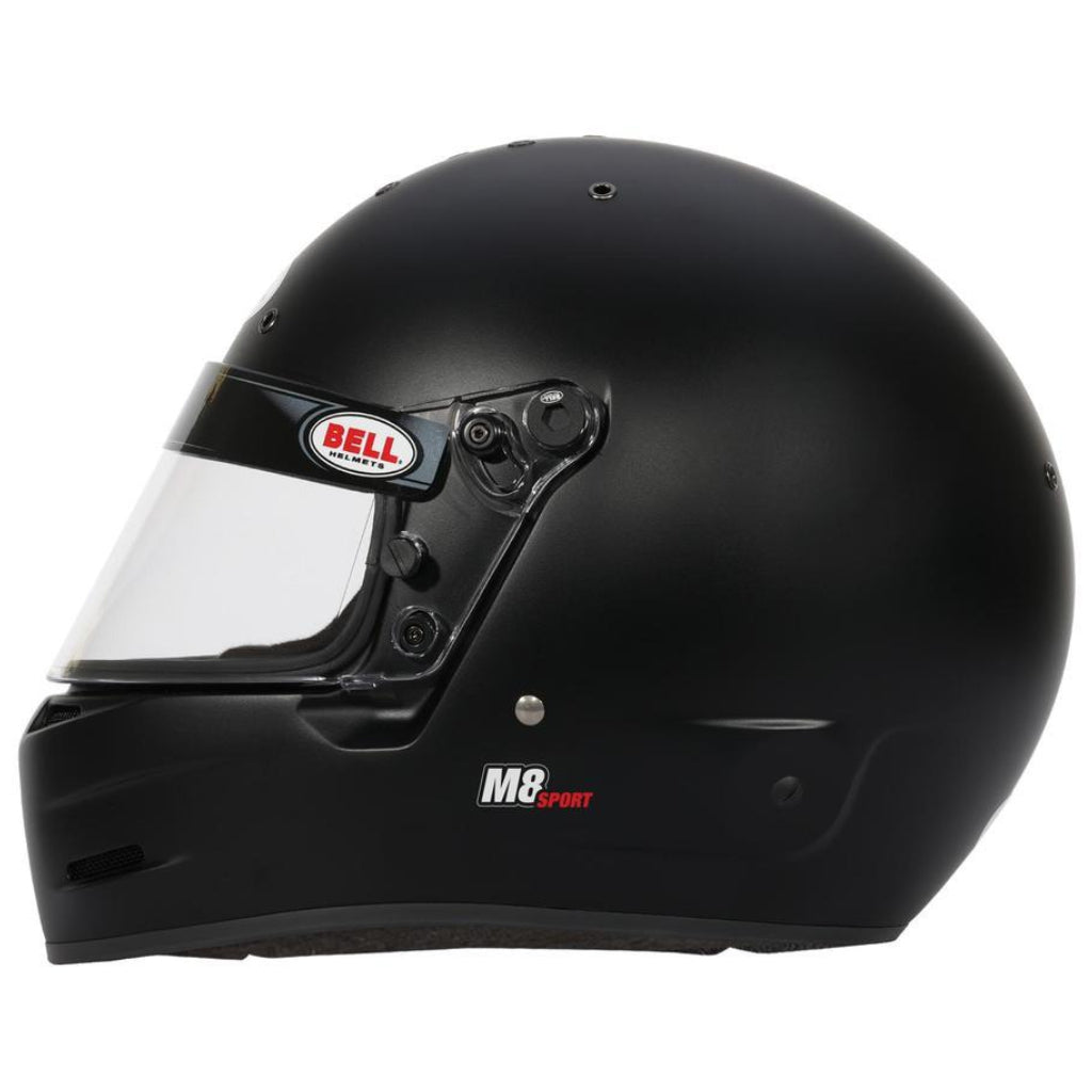 Bell M8 SPORT Multi-Purpose Racing Helmet - Snell SA2025, Snell SA2025 | White Bell M8 SPORT Multi-Purpose Racing Helmet - Snell SA2025, Snell SA2025 | White