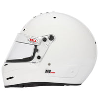 Thumbnail for Bell M8 Sport white helmet left side profile image