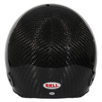 Thumbnail for Bell M8 Ultra Carbon helmet rear view showing carbon fiber shell and rear profile