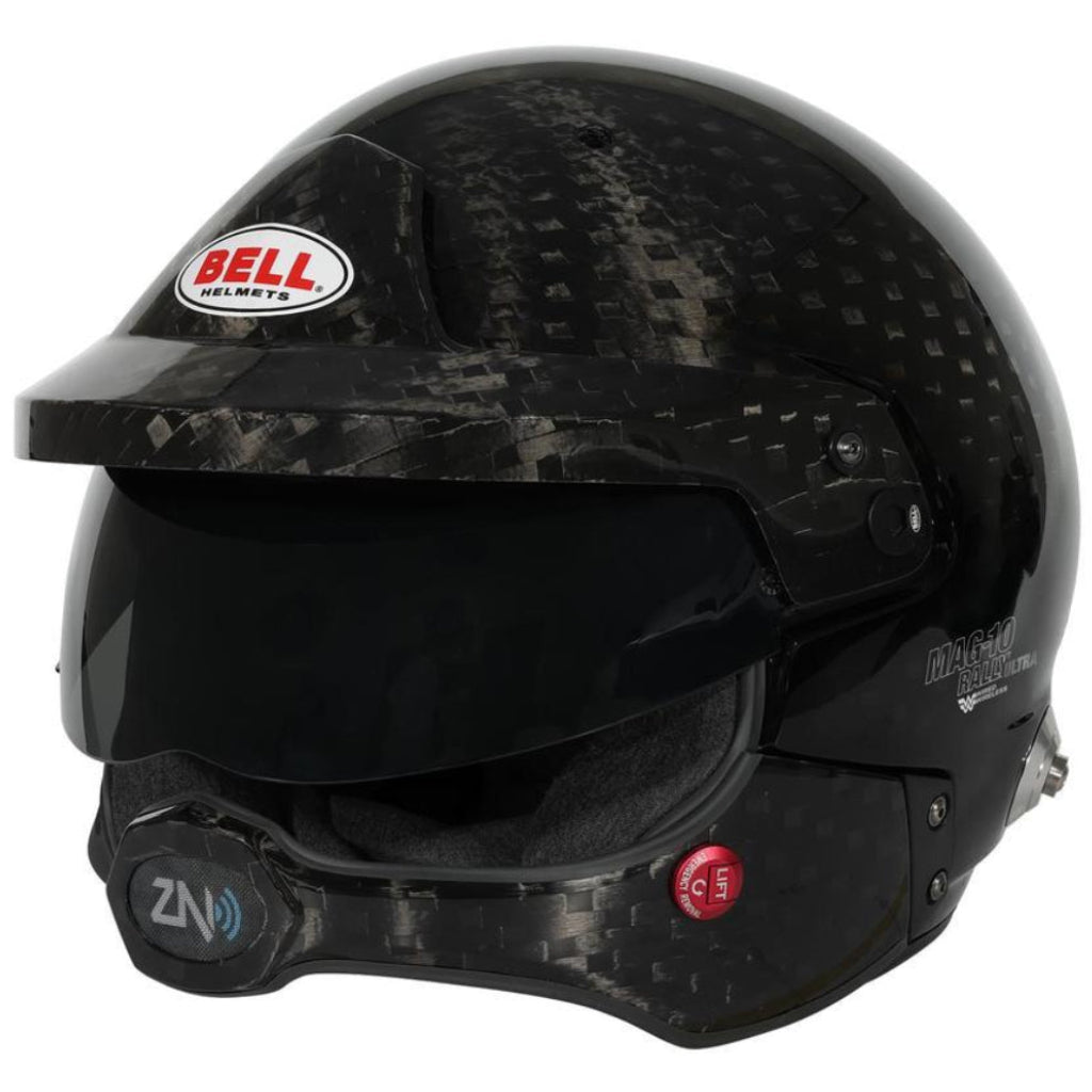 Bell MAG 10 Rally WW Ultra Carbon helmet front angled view image