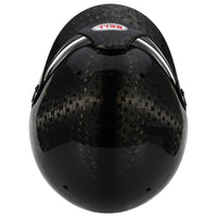 Thumbnail for Bell MAG-10 ULTRA Carbon open-face helmet top view with peak visor