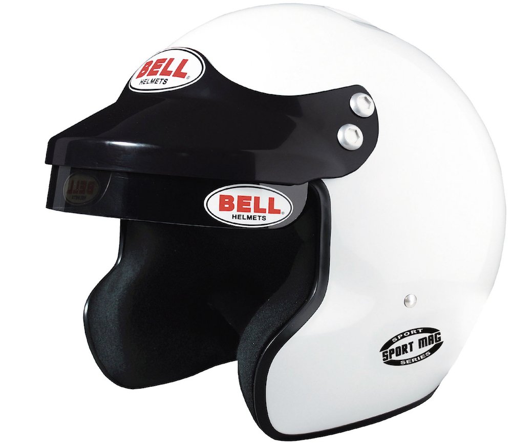 Bell SPORT MAG Open Face Helmet - Snell SA2020, Gloss Black | Snell SA2020 Bell SPORT MAG Open Face Helmet - Snell SA2020, Gloss Black | Snell SA2020