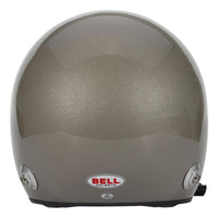 Thumbnail for Bell MAG Rally Sport helmet titanium rear view showing shell shape and hardware image