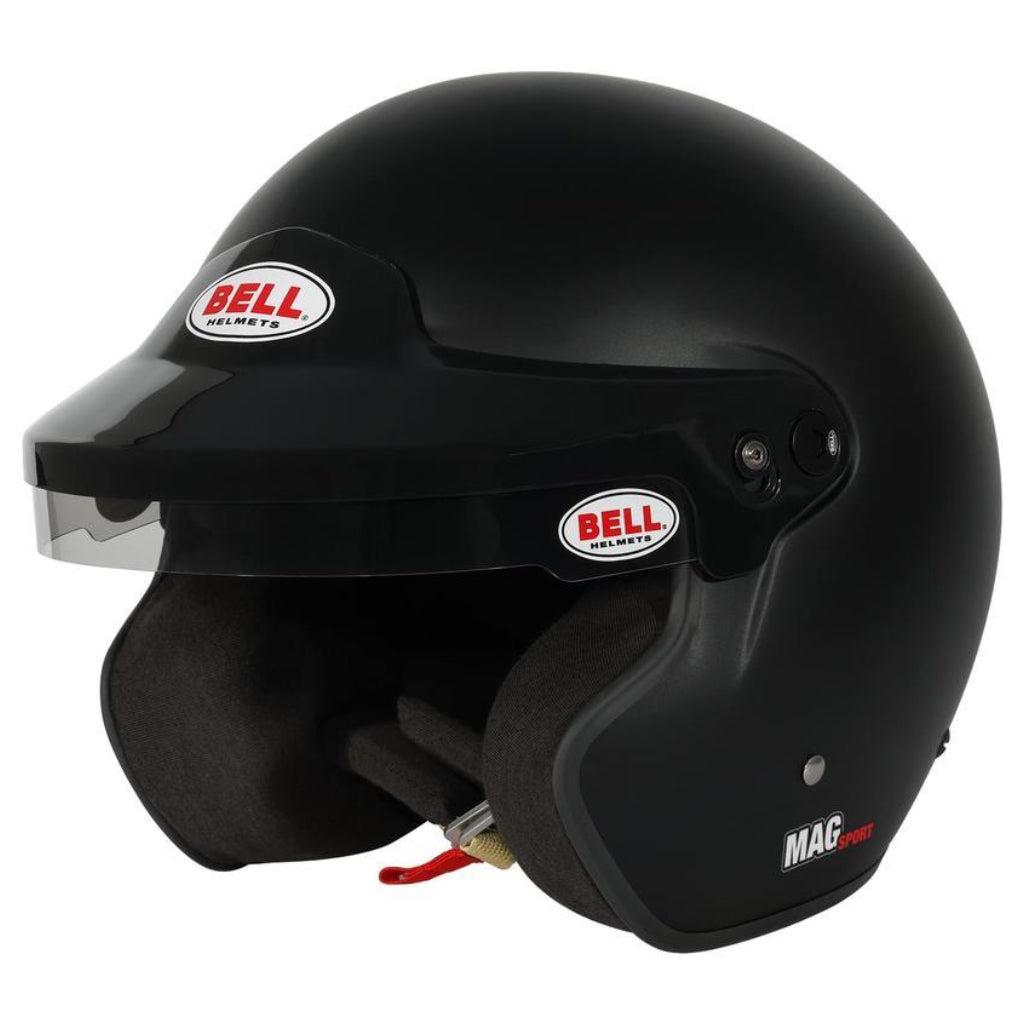 Bell MAG SPORT Open Face Motorsport Racing Helmet - Snell SA2025, Snell SA2025 | White