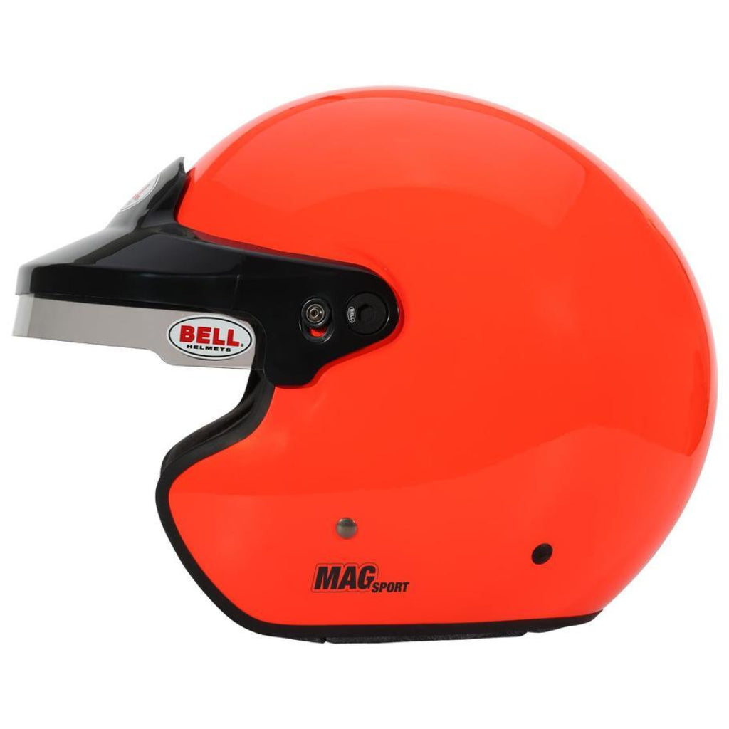 Bell MAG SPORT Open Face Motorsport Racing Helmet - Snell SA2025, Snell SA2025 | White