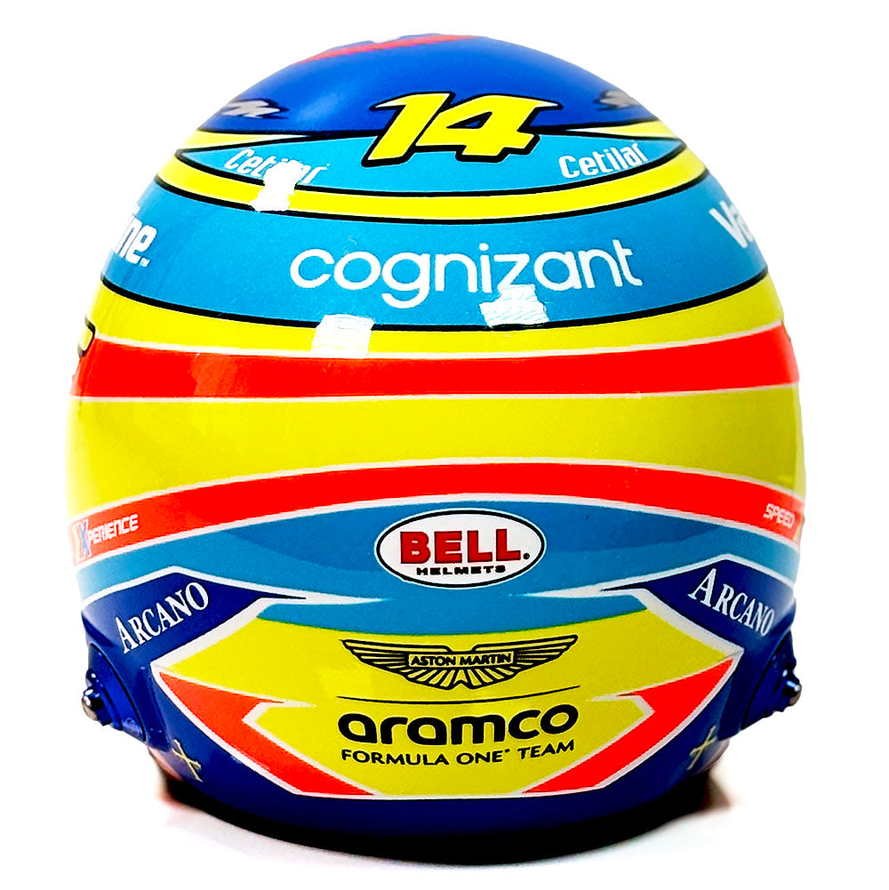 Bell HP77 2024 Fernando Alonso 1:2 Mini Helmet