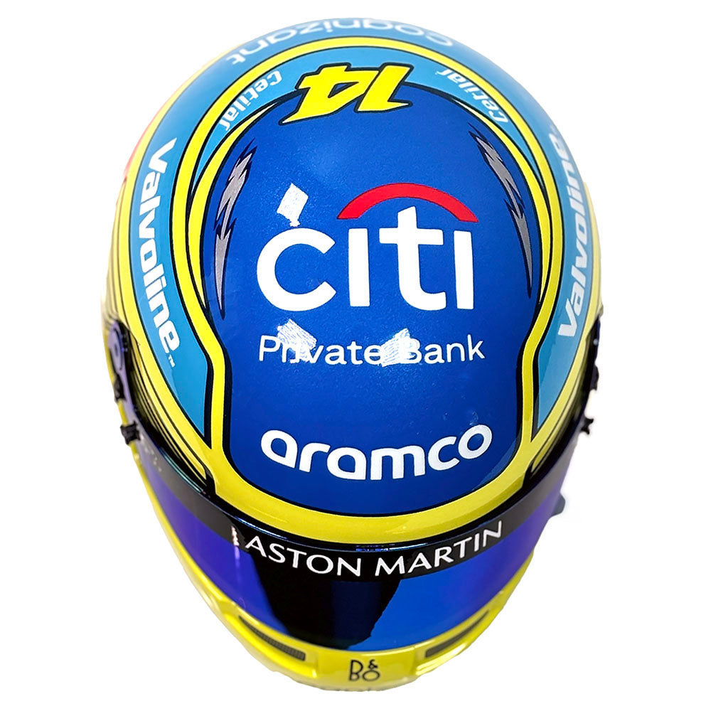 Bell HP77 2024 Fernando Alonso 1:2 Mini Helmet