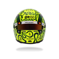Thumbnail for Bell 1:2 scale Lando Norris 2025 McLaren F1 mini helmet front view