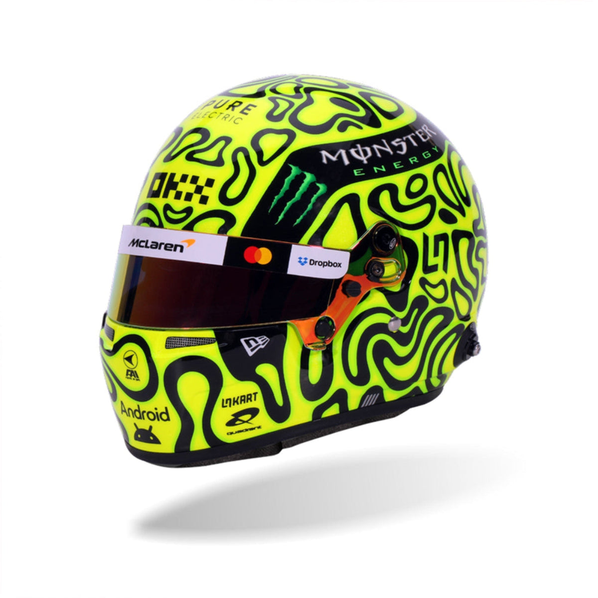 Bell HP77 1 2 Scale F1 Mini Helmet Lando Norris 2025 Competition Bell HP77 1 2 Scale F1 Mini Helmet Lando Norris 2025 Competition