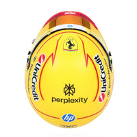 Thumbnail for Bell HP77 Lewis Hamilton/Ferrari 2025 mini helmet top view