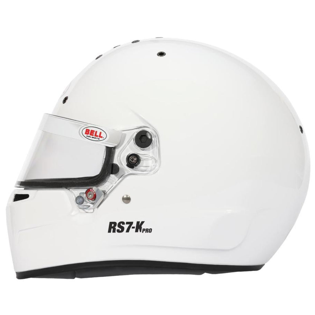 bell auto racing helmet sizing RS7-K - White