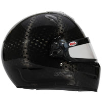 Thumbnail for Bell RS7-K ULTRA carbon helmet right side view emphasizing carbon fiber finish and aerodynamic shell shape image
