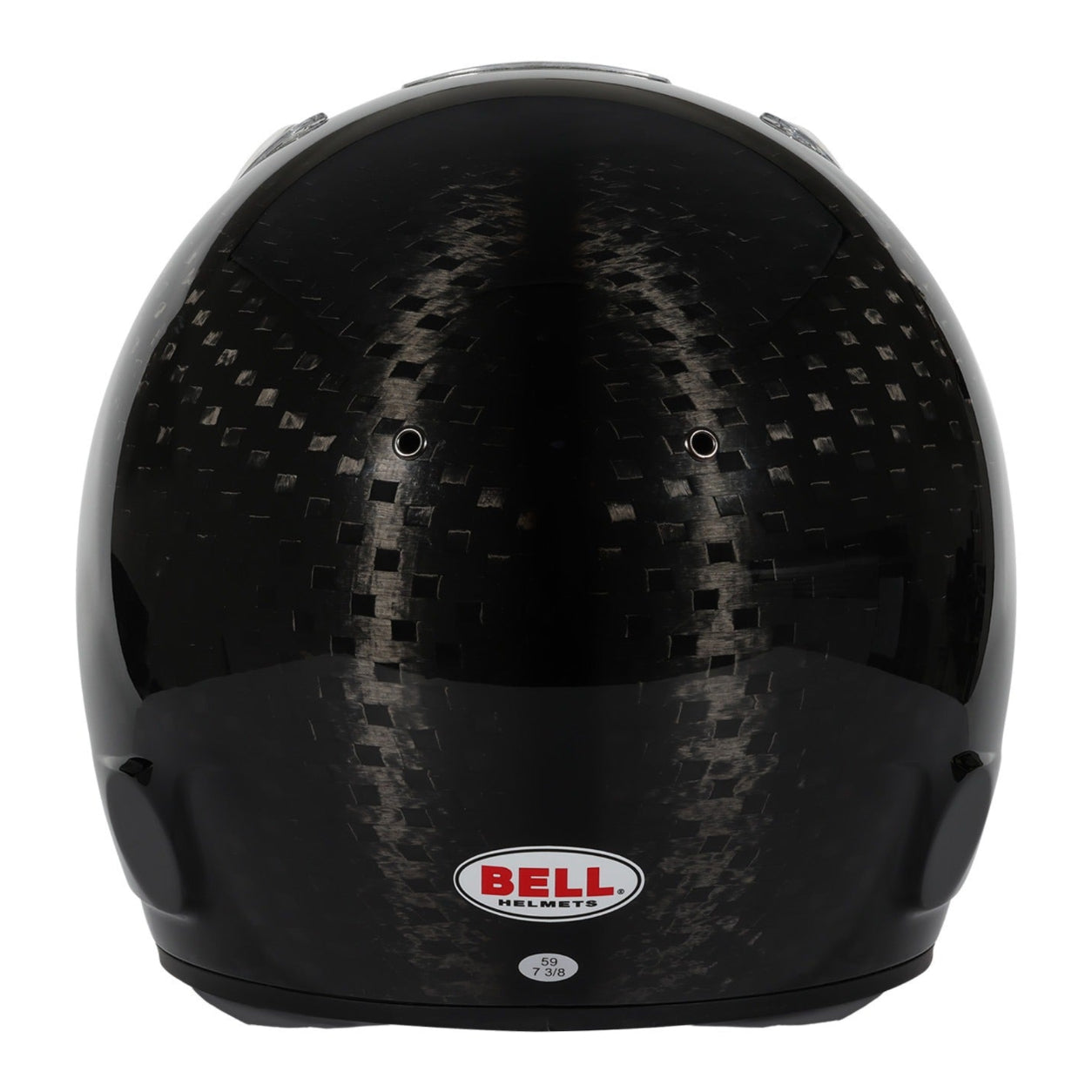 Bell RS7-K Ultra Carbon K2025 karting helmet rear view