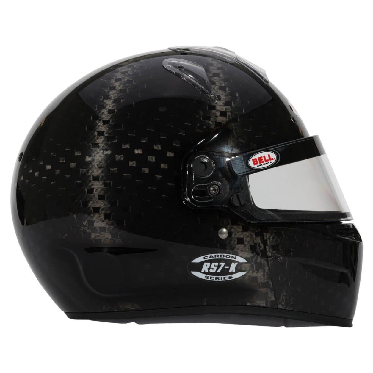 Bell RS7-K Ultra Carbon K2025 karting helmet right side view