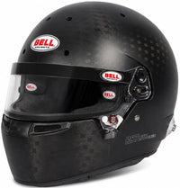 Thumbnail for Bell RS7 Ultra Lite Carbon Fiber SA2025 racing helmet front-left product image on white background